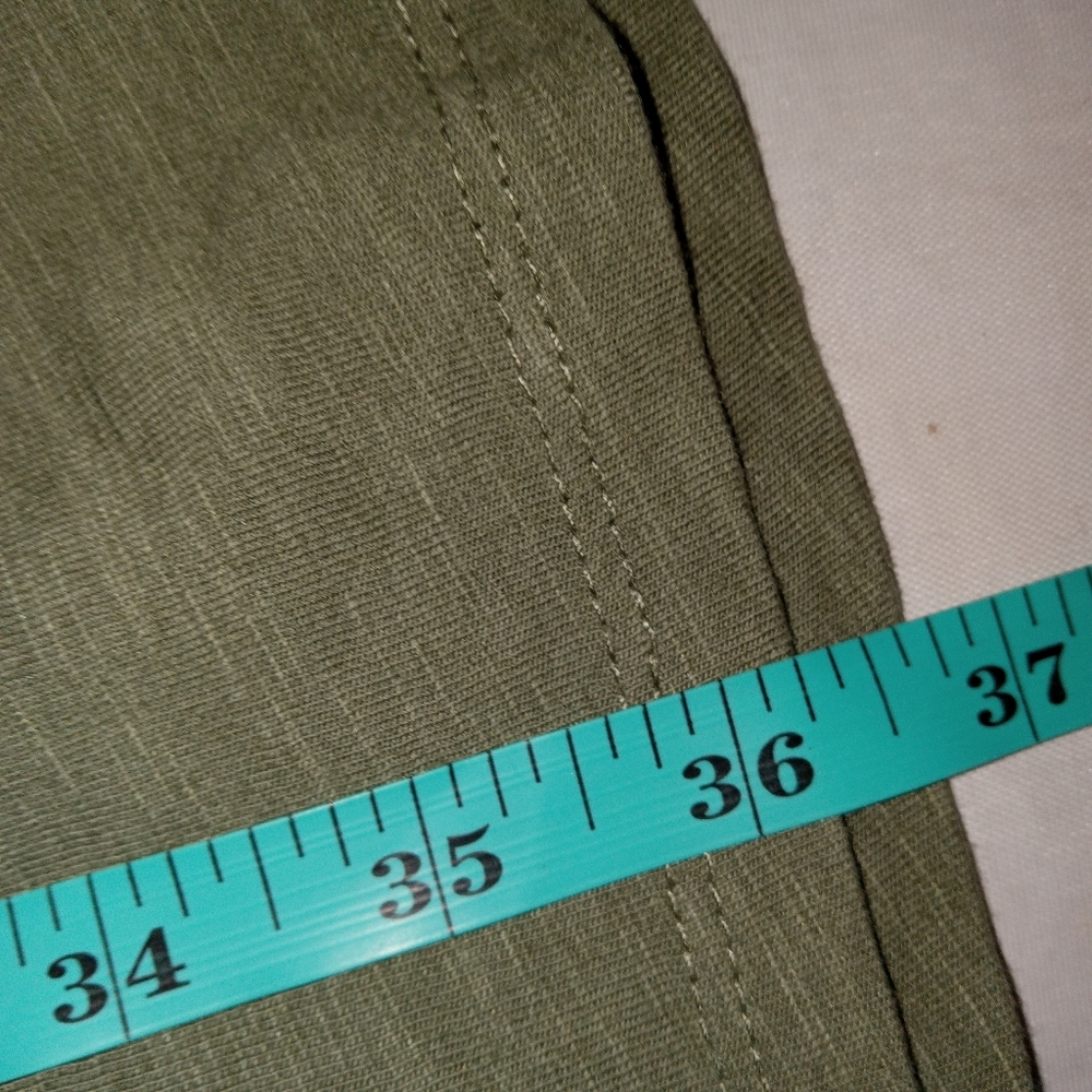 Sancutary Green Lakeside Short Sleeve Cold Shoulder Knee Length Dress Medium - Picture 5 of 10